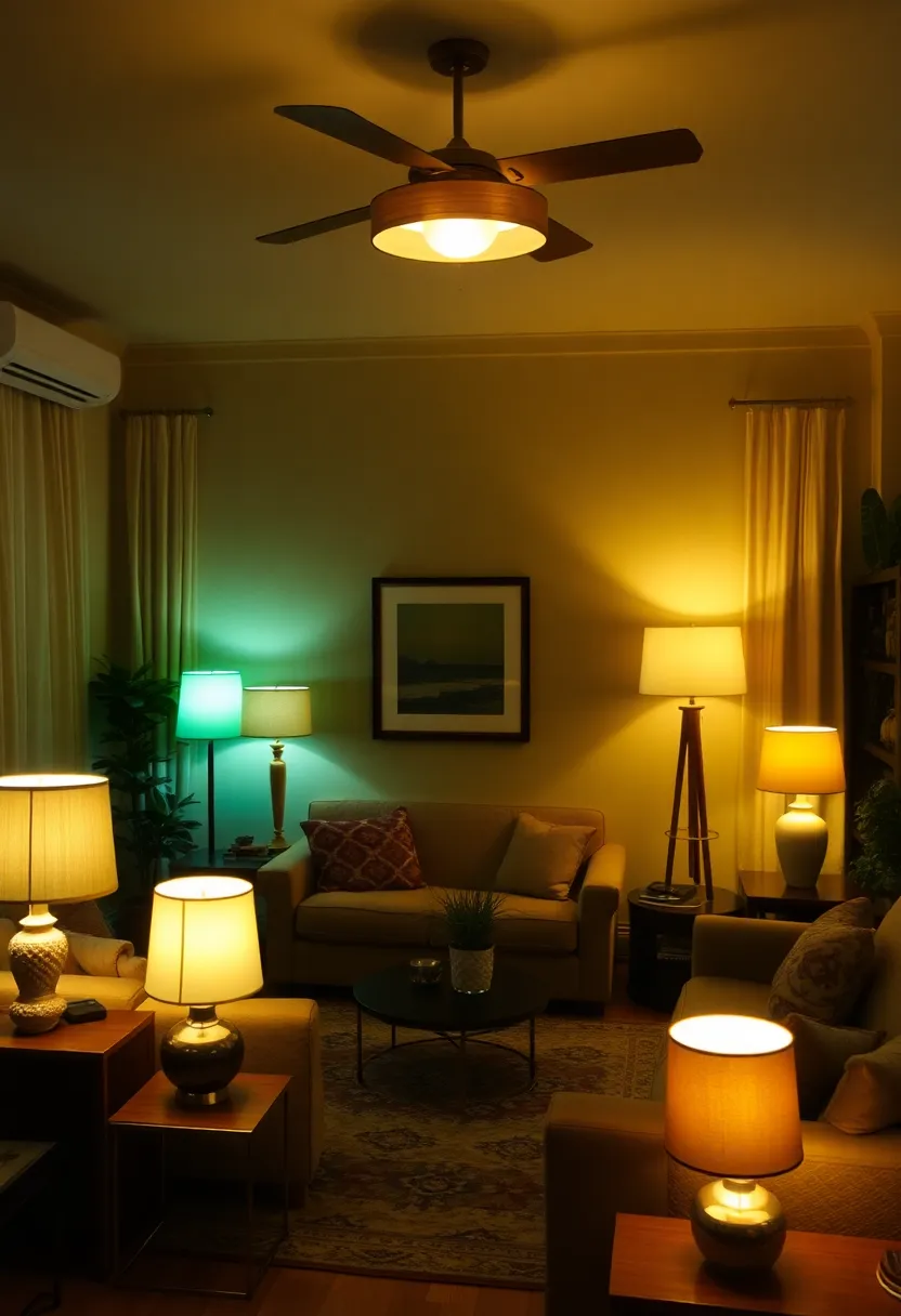 27+ Brilliant Lighting Ideas for Living Room with Low Ceiling You’ll Love - 5. Multi-Level Lighting