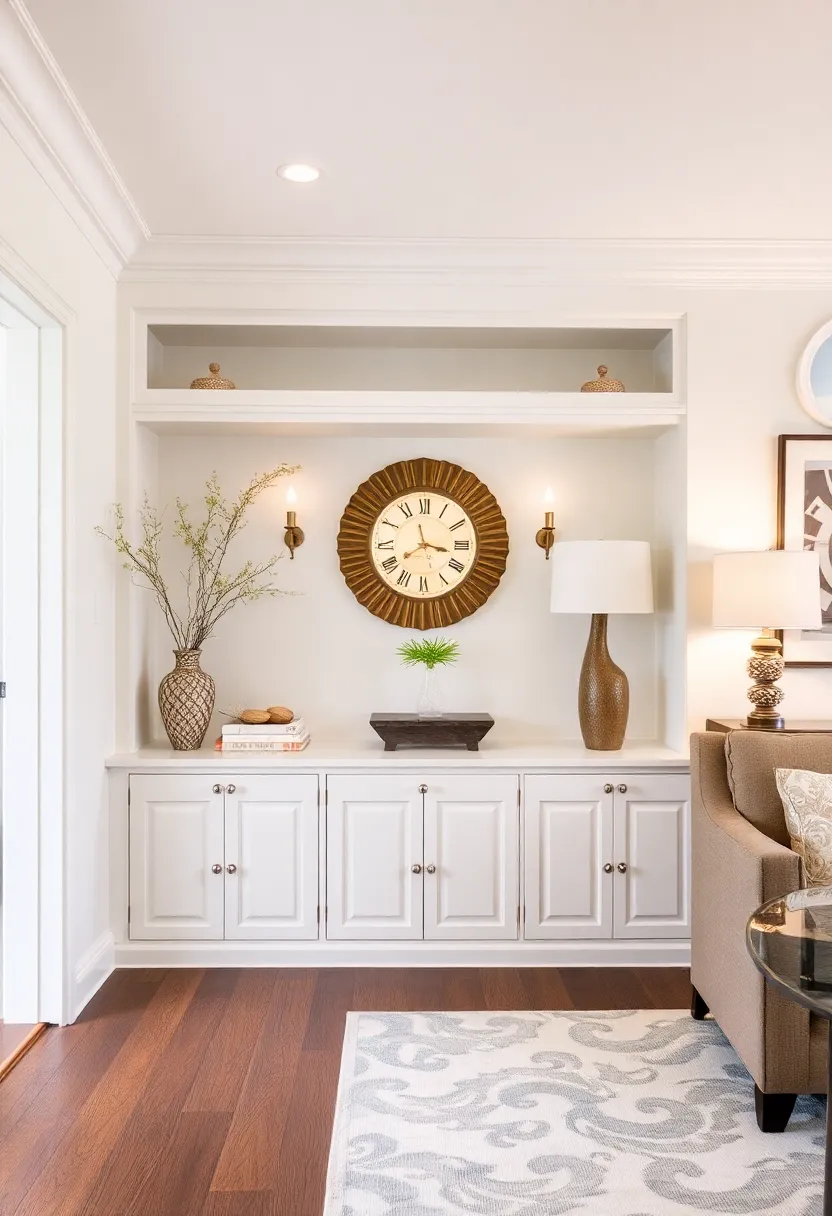 28+ Creative Ideas to Separate Dining Room from Living Room Beautifully 145 28+ Creative Ideas to Separate Dining Room from Living Room Beautifully - 23. Employ a Built-in Buffet or Sideboard