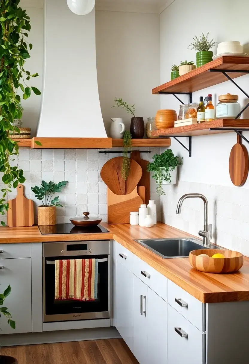 30+ Apartment Small Open Plan Kitchen Living Room Ideas That Work 1 30+ Apartment Small Open Plan Kitchen Living Room Ideas That Work - 1. Eco-Friendly Materials for a Modern Look