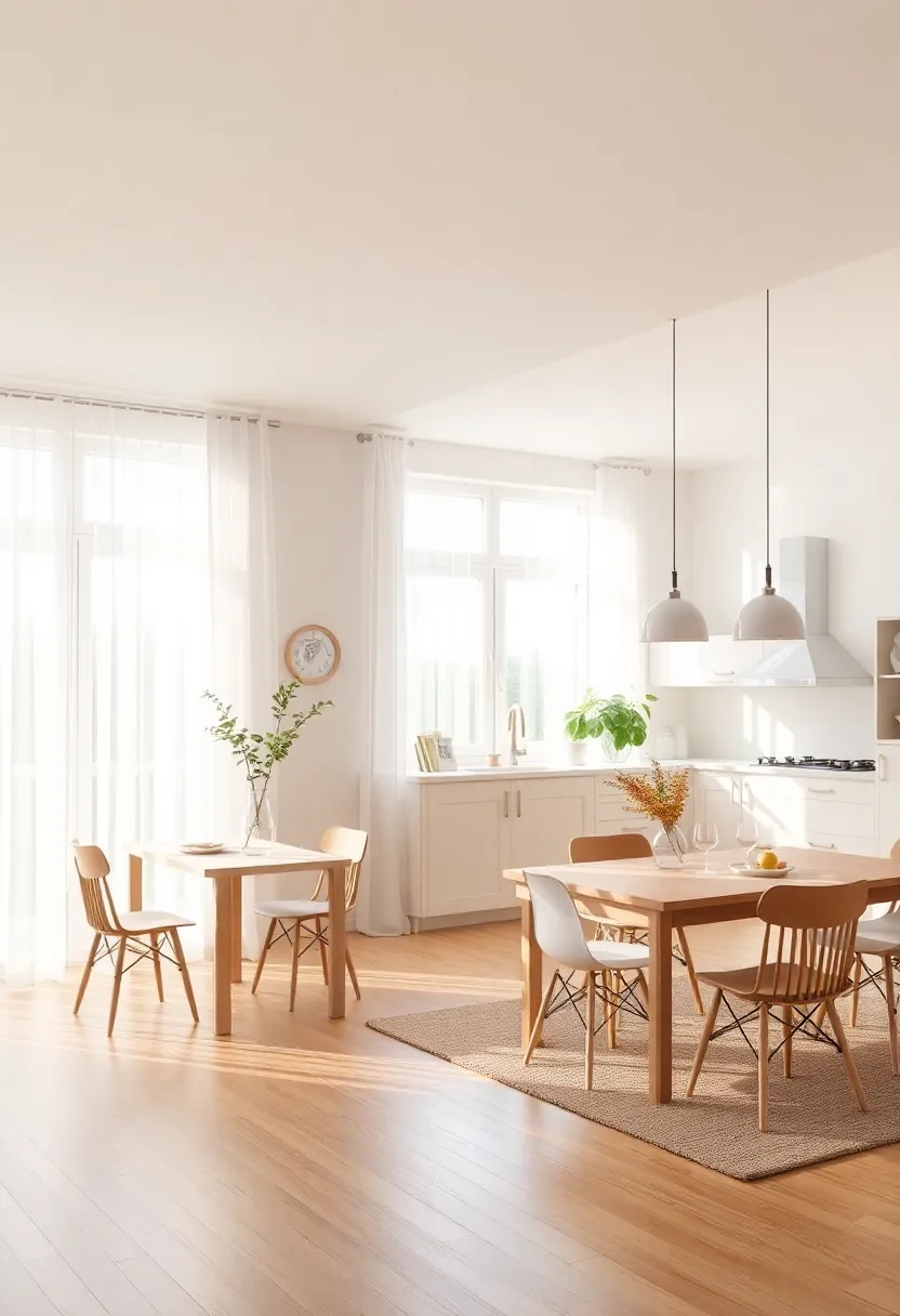 30+ Apartment Small Open Plan Kitchen Living Room Ideas That Work 106 30+ Apartment Small Open Plan Kitchen Living Room Ideas That Work - 16. Bright and Airy Curtains