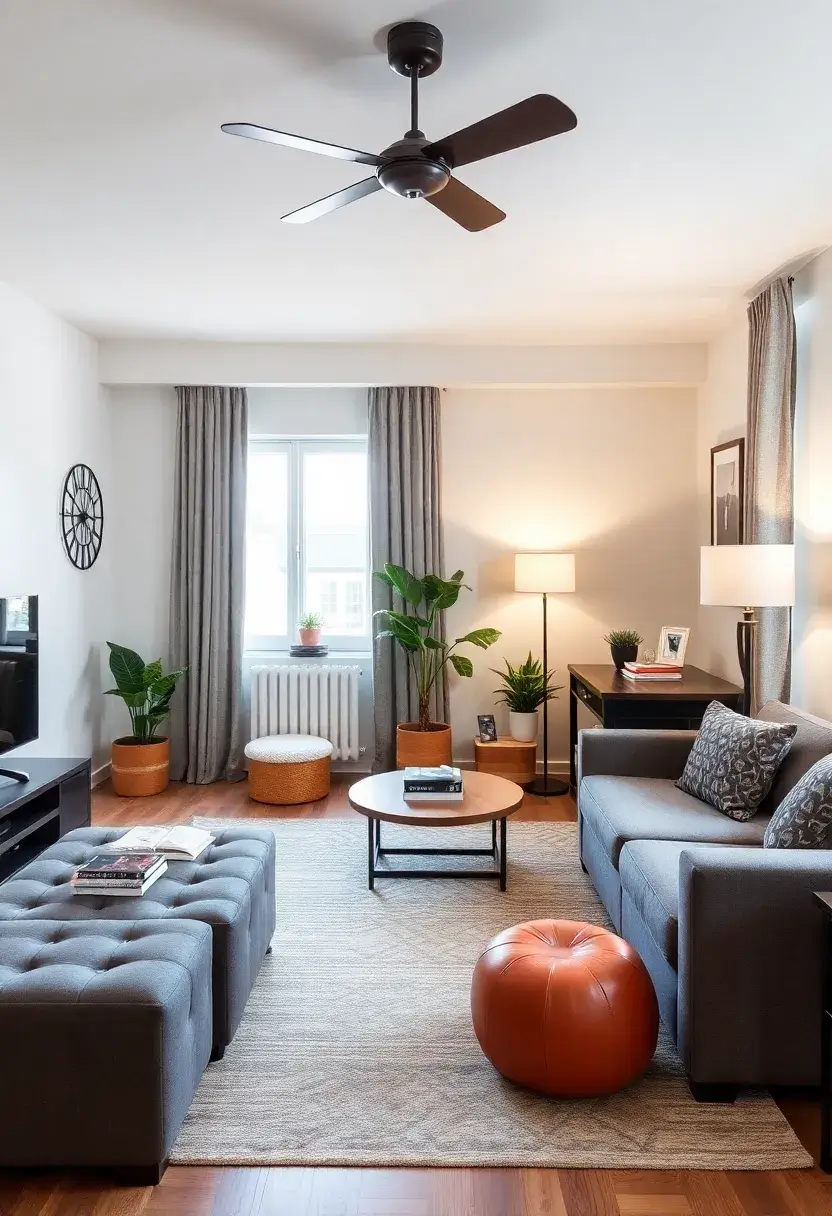 30+ Apartment Small Open Plan Kitchen Living Room Ideas That Work 22 30+ Apartment Small Open Plan Kitchen Living Room Ideas That Work - 4. Multi-Functional Furniture