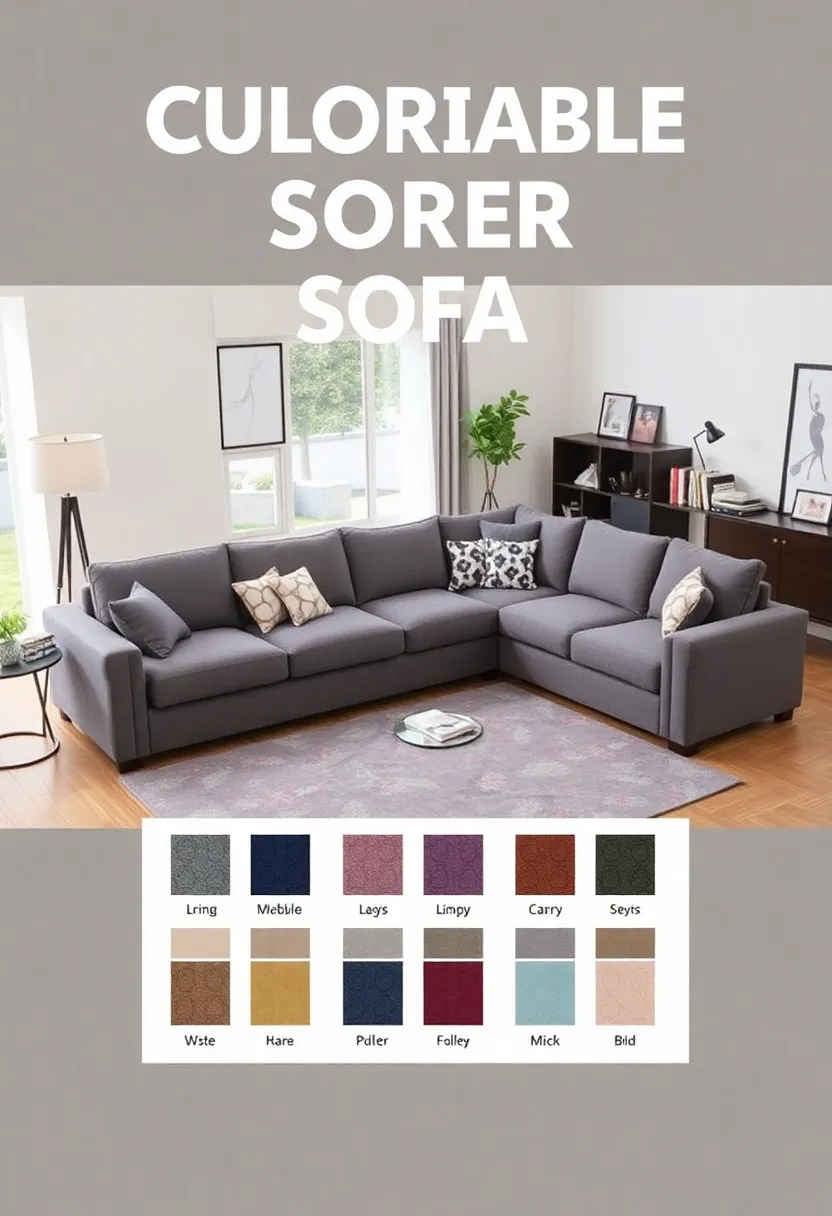 30+ Cozy Corner Sofa Ideas for Every Type of Living Room - 16. Customizable Corner Sofas