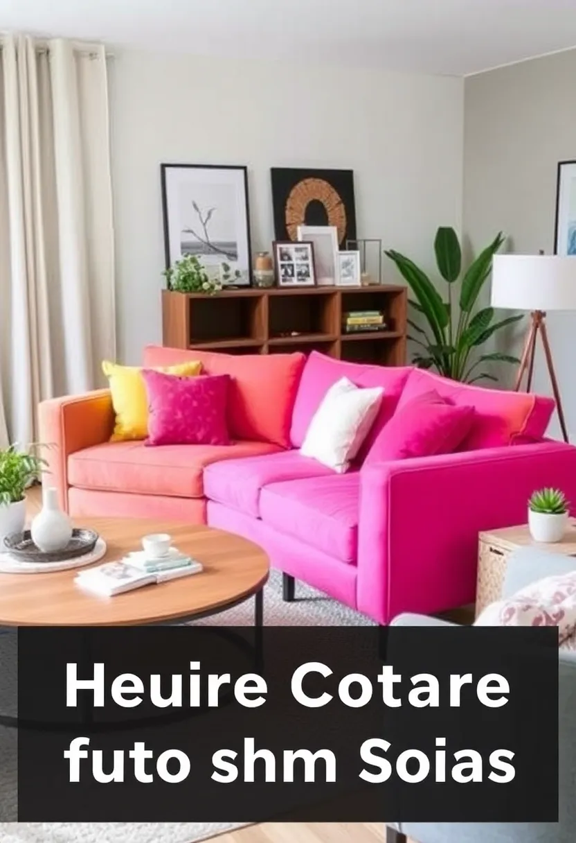 30+ Cozy Corner Sofa Ideas for Every Type of Living Room - 7. Vibrant Colors