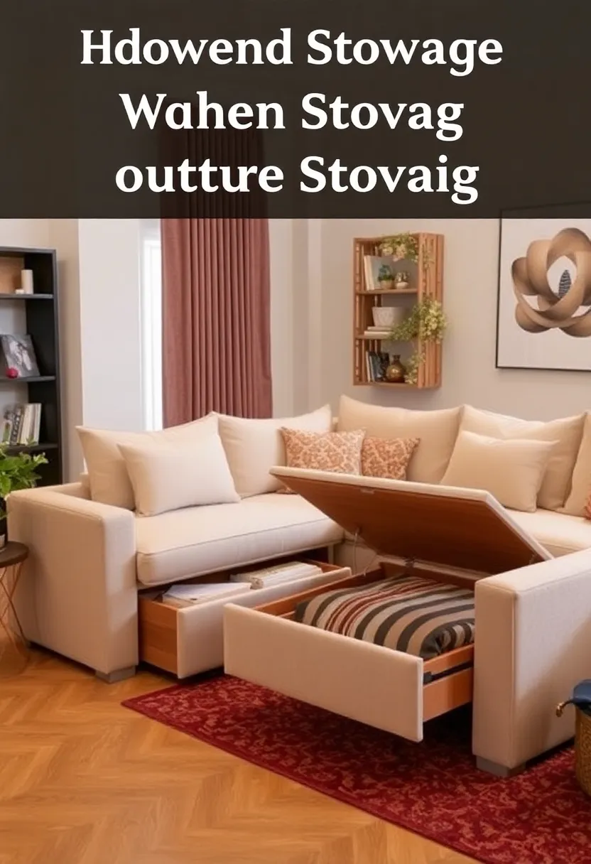 30+ Cozy Corner Sofa Ideas for Every Type of Living Room - 8. Cozy Couches with Storage