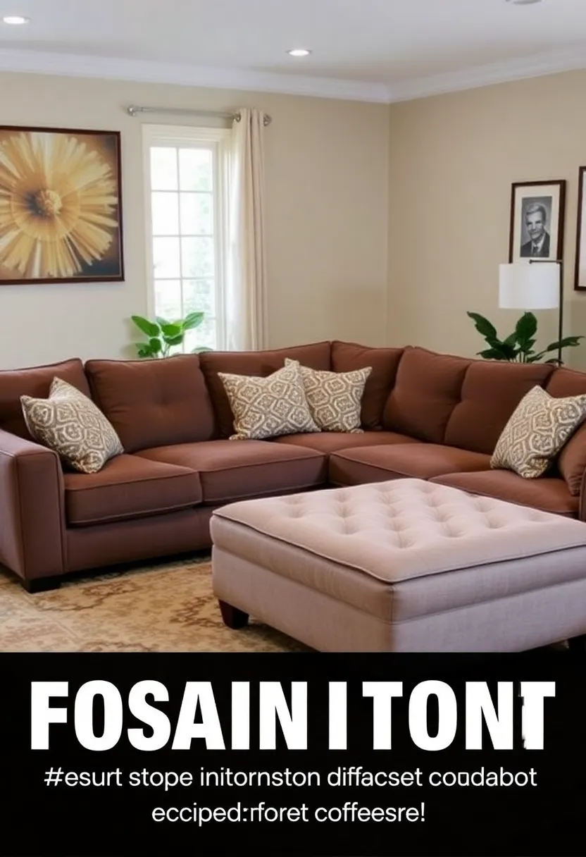 30+ Cozy Corner Sofa Ideas for Every Type of Living Room - 9. Sectional Sofa Splendor