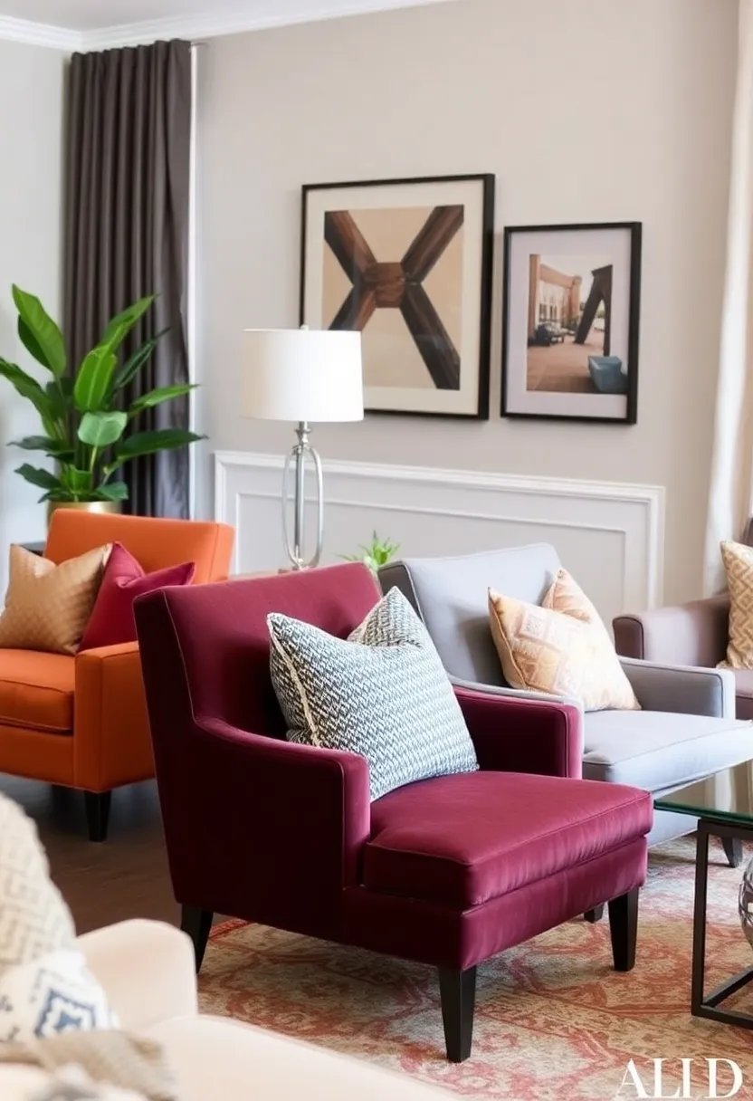 30+ Cozy and Functional Family Living Room Ideas for All Ages - 23. Inviting Accent Chairs