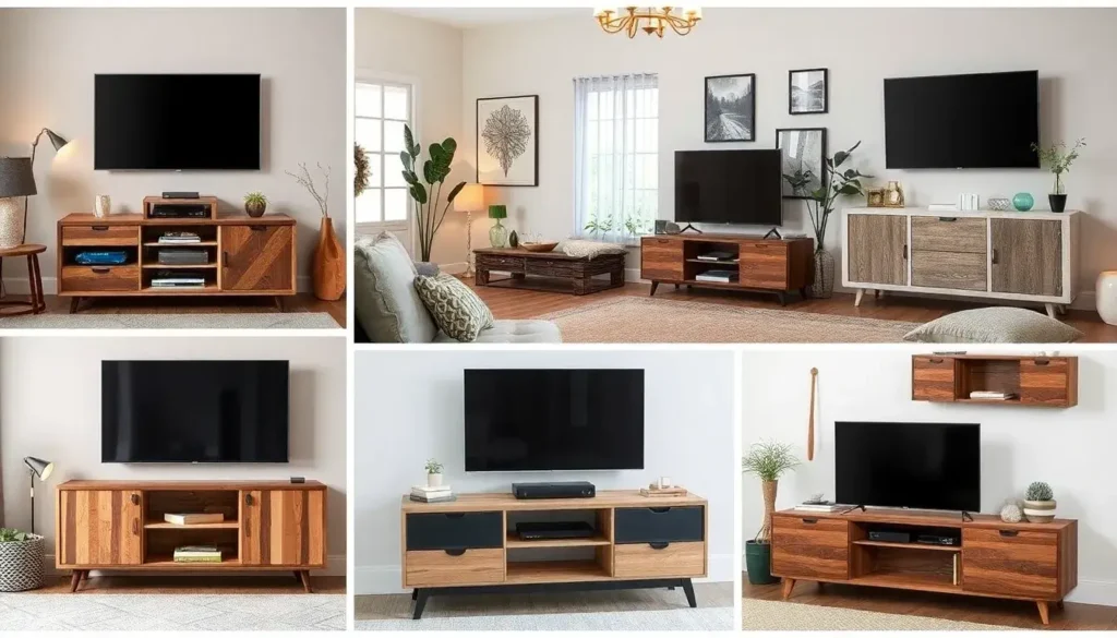 30+ Creative TV Stand Ideas for Living Room Design