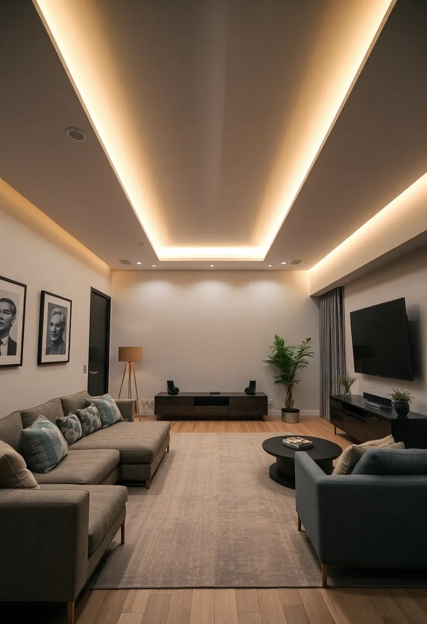 30+ Design Ideas for a Long Living Room That Flows Naturally 92 30+ Design Ideas for a Long Living Room That Flows Naturally - 14. Incorporating Technology