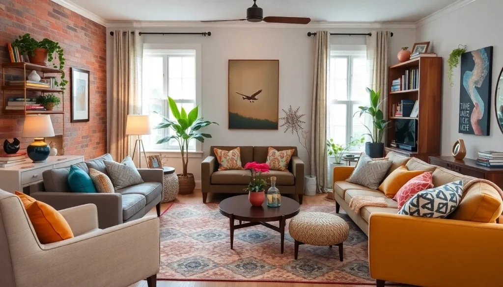 30+ Eclectic Living Room Ideas to Express Your Personality