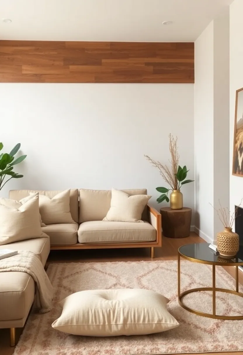 30+ Eclectic Living Room Ideas to Express Your Personality - 20. Layering Colors and Textures