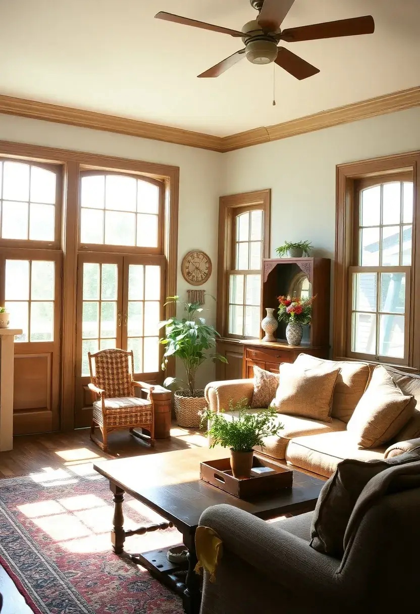 30+ Large Window Ideas for Living Room Light and View - 9. Divided Light Windows