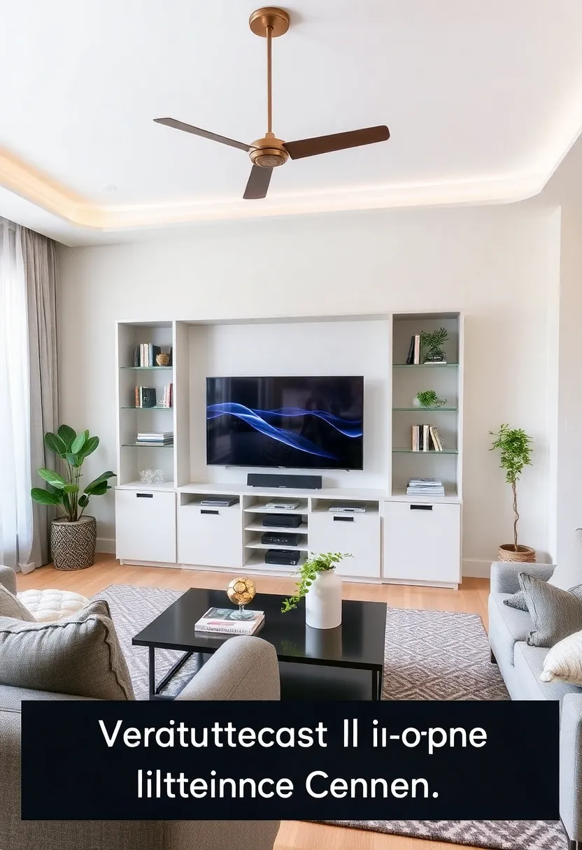 30+ Living Room Entertainment Center Ideas That Combine Style and Storage 168 30+ Living Room Entertainment Center Ideas That Combine Style and Storage - 30. Versatile All-in-One Unit