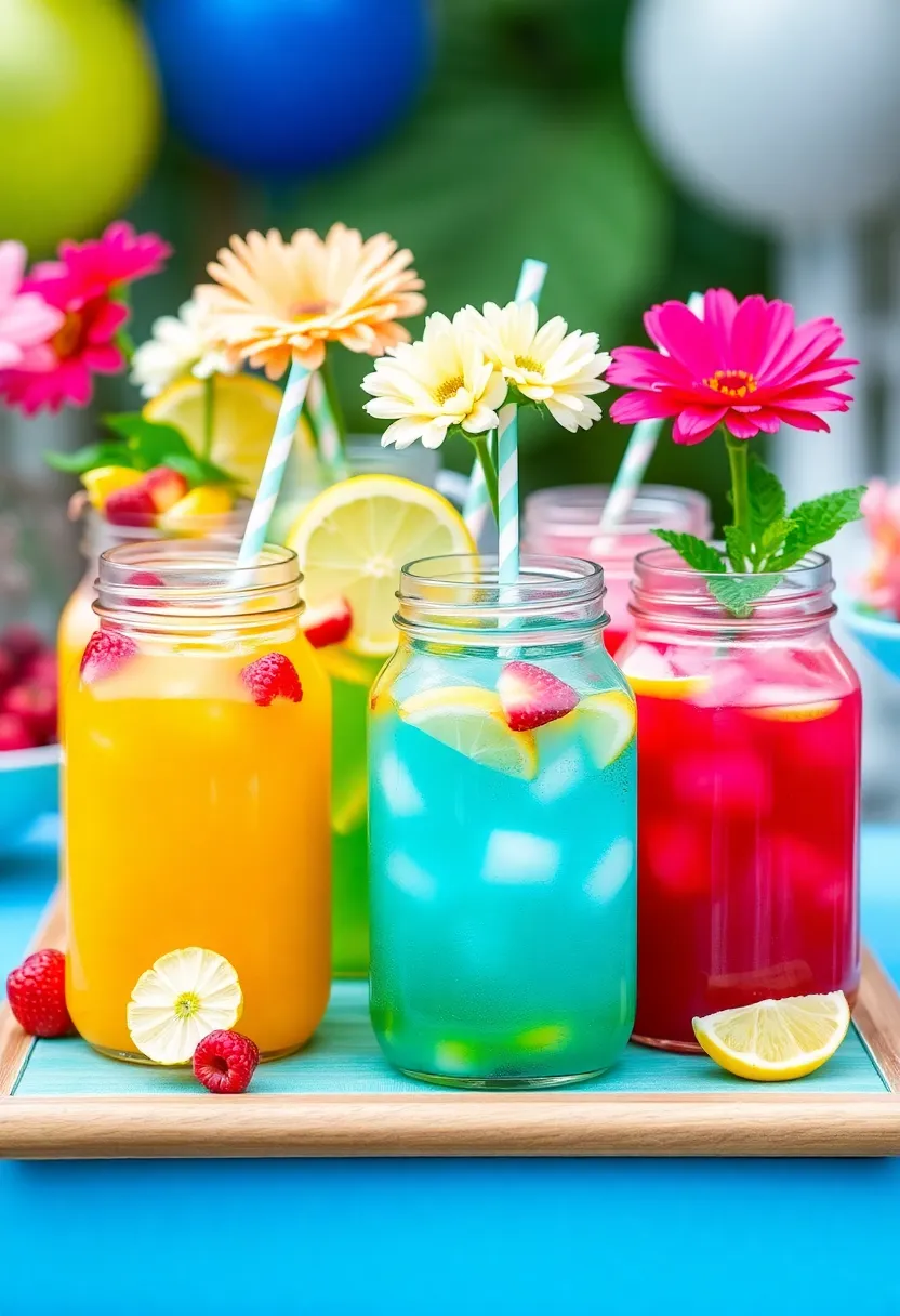 30+ Simple Birthday Decoration Ideas at Home for a Lovely Celebration 150 30+ Simple Birthday Decoration Ideas at Home for a Lovely Celebration - 24. Fun Themed Drinks Station