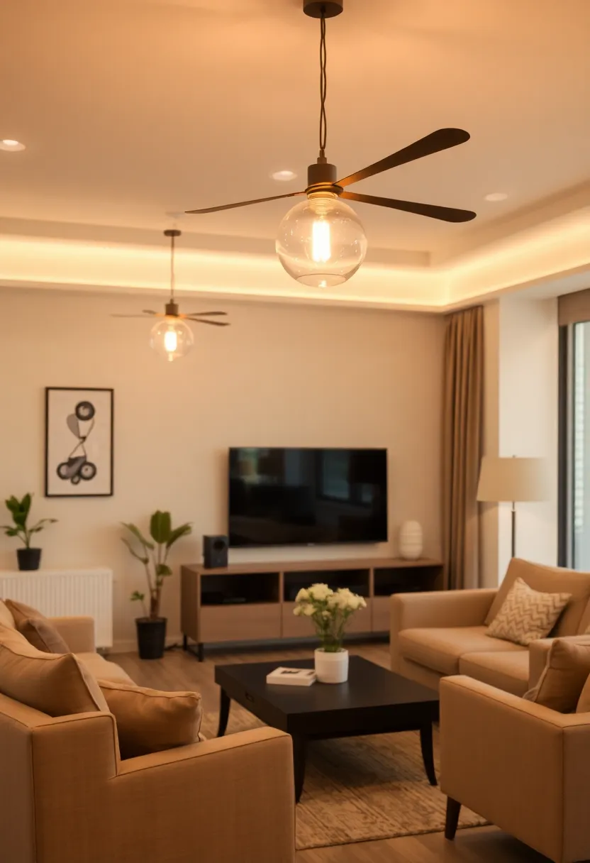 30+ Stunning Living Room Ceiling Lighting Ideas for Perfect Illumination 71 30+ Stunning Living Room Ceiling Lighting Ideas for Perfect Illumination - 11. Vintage-Inspired Lighting