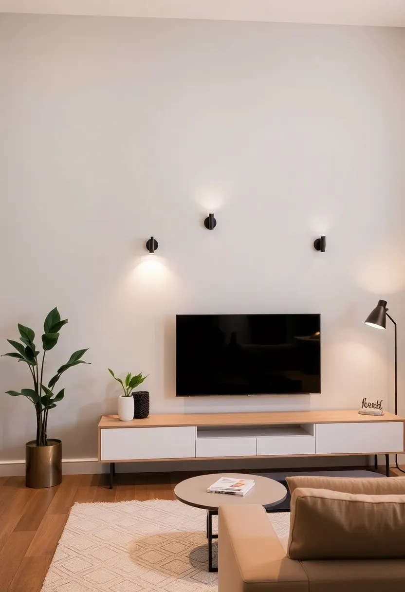 30+ Stunning Living Room Ceiling Lighting Ideas for Perfect Illumination 109 30+ Stunning Living Room Ceiling Lighting Ideas for Perfect Illumination - 17. Wall-Mounted Fixtures