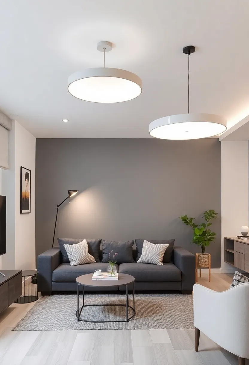 30+ Stunning Living Room Ceiling Lighting Ideas for Perfect Illumination 137 30+ Stunning Living Room Ceiling Lighting Ideas for Perfect Illumination - 21. Multi-Functional Fixtures