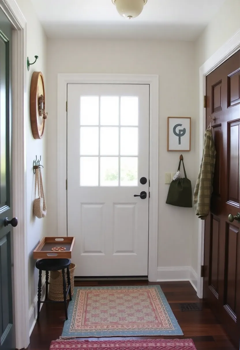 30+ Welcoming Living Room Entryway Ideas That Impress 151 30+ Welcoming Living Room Entryway Ideas That Impress - 23. Functional Art