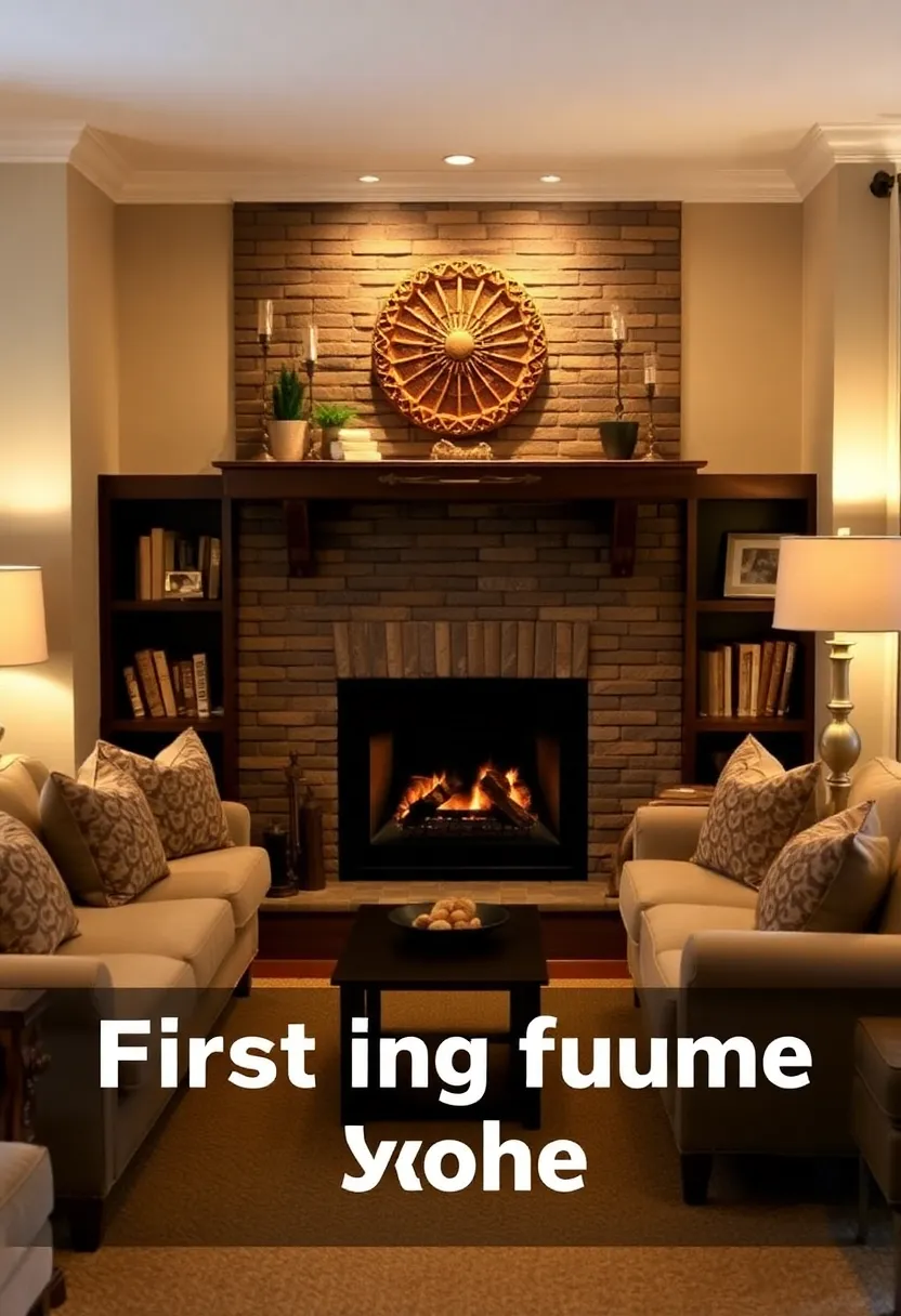 25+ Creative Ideas for Chimney Breast Living Room Design 3 25+ Creative Ideas for Chimney Breast Living Room Design - 3. Cozy Fireplace Nook