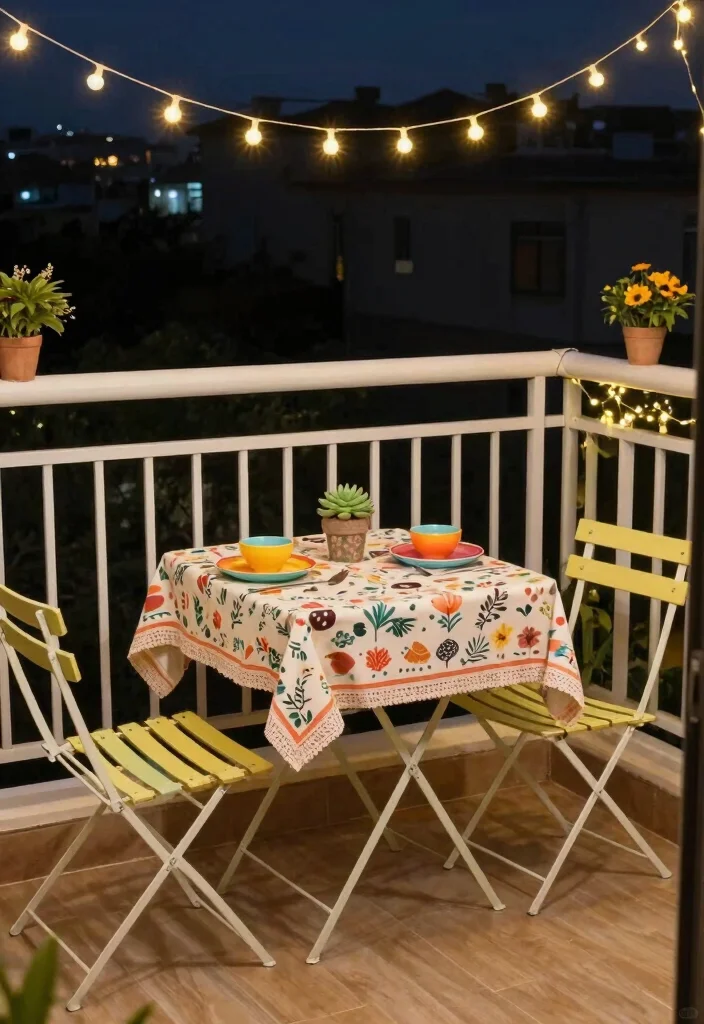 10 Bedroom Balcony Ideas for Relaxed Indoor Outdoor Living - 4. Stylish Dining Area 1