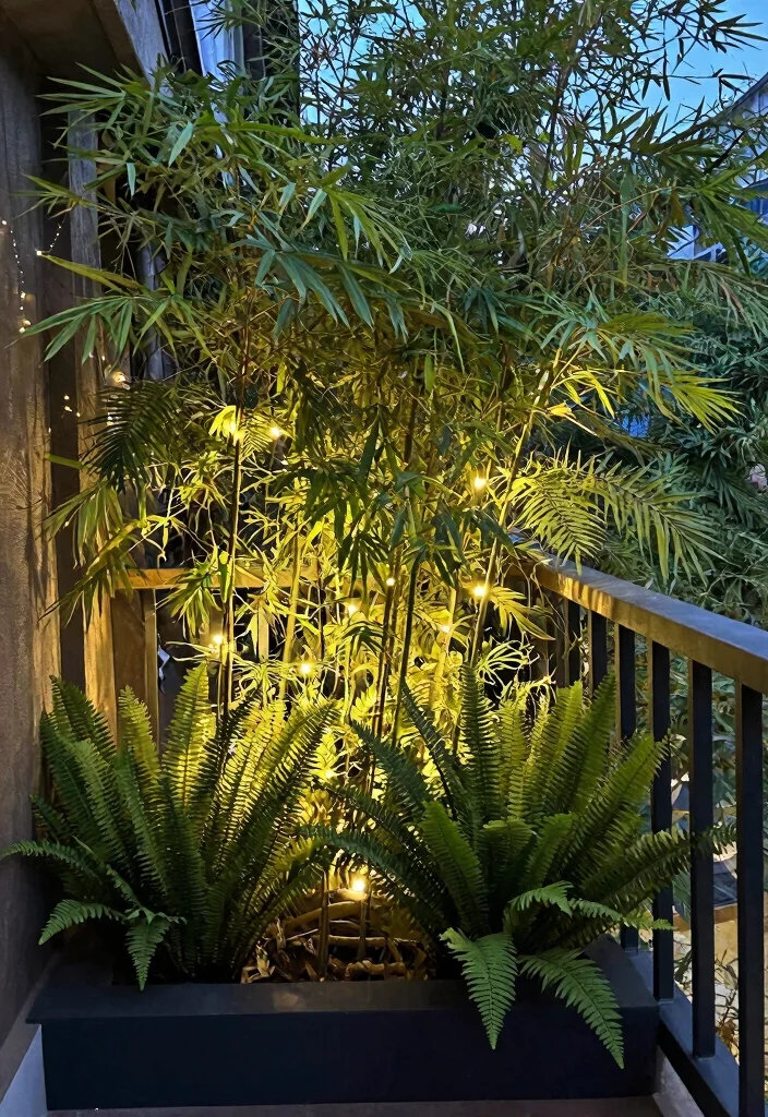 10 Bedroom Balcony Ideas for Relaxed Indoor Outdoor Living - 5. Planted Privacy Screen 1