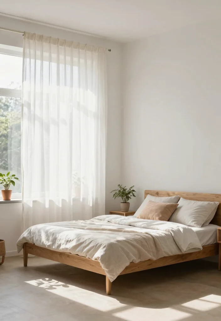 10 Bedroom Curtains Ideas for Soft Balanced Light 1 10 Bedroom Curtains Ideas for Soft Balanced Light - 1. Sheer Linen Delight 1