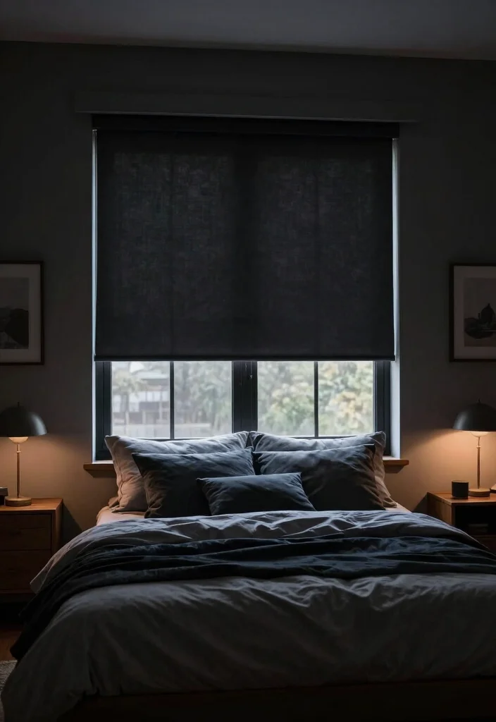 10 Bedroom Curtains Ideas for Soft Balanced Light 89 10 Bedroom Curtains Ideas for Soft Balanced Light - 9. Darkening Shades for Cozy Nights 1