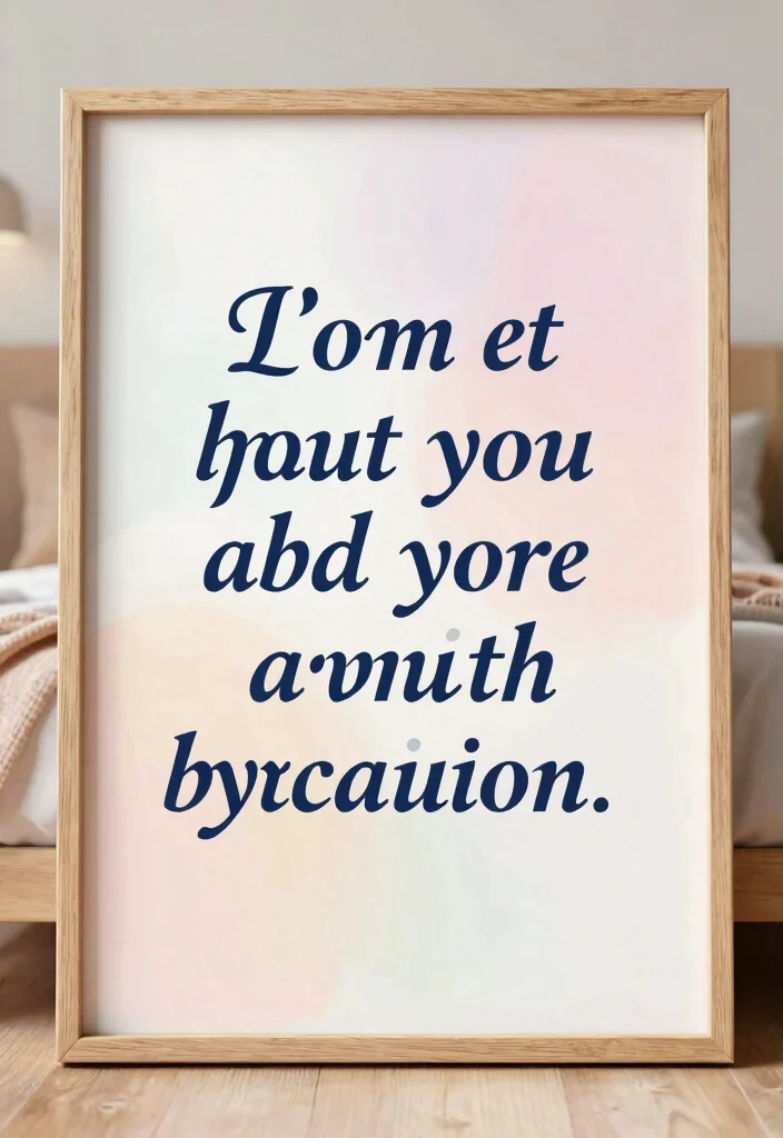 10 Bedroom Poster Ideas to Personalize Your Space 1 10 Bedroom Poster Ideas to Personalize Your Space - 1. Inspirational Quotes 1