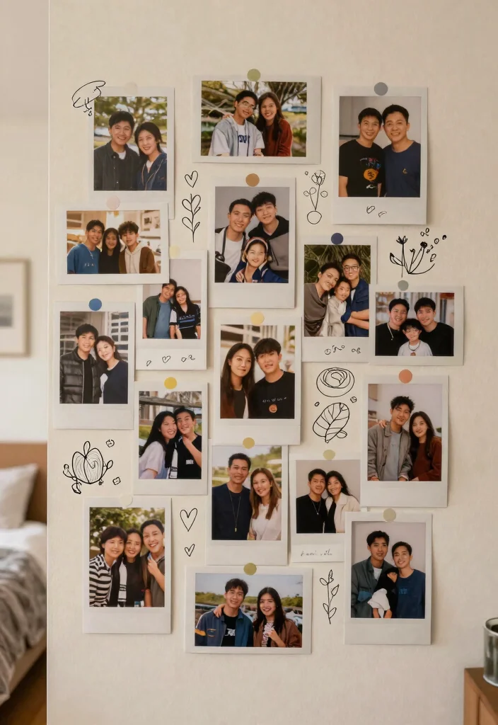 10 Bedroom Poster Ideas to Personalize Your Space 67 10 Bedroom Poster Ideas to Personalize Your Space - 7. Personalized Photo Collages 1