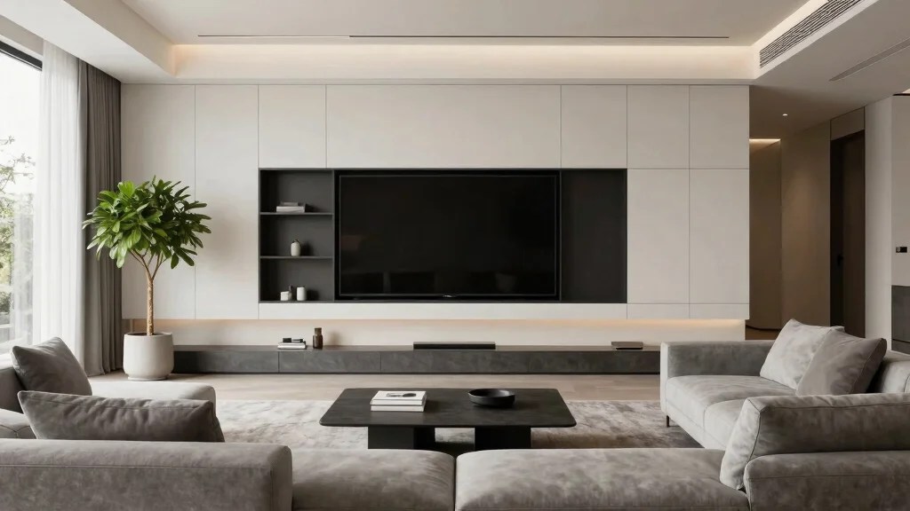 10 Hidden TV Cabinet Ideas for Seamless Living Room Design