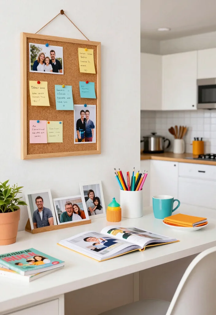10 Kitchen Desk Ideas for Work Friendly Home Spaces 100 10 Kitchen Desk Ideas for Work Friendly Home Spaces - 10. Personal Touch: Make It Yours 1