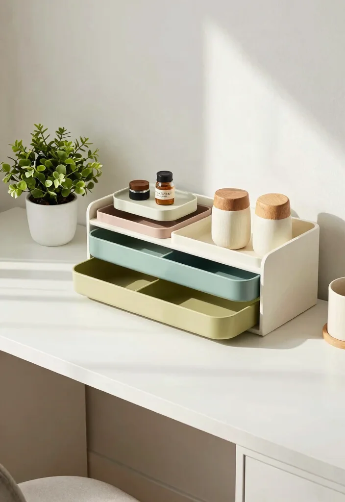 10 Kitchen Desk Ideas for Work Friendly Home Spaces 89 10 Kitchen Desk Ideas for Work Friendly Home Spaces - 9. Desk Organizer: Keep Things Neat 1