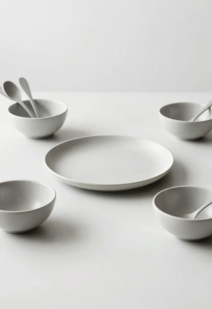 10 Minimalist Table Decor Ideas for a Clean Balanced Look - 5. Use Functional Decor 1