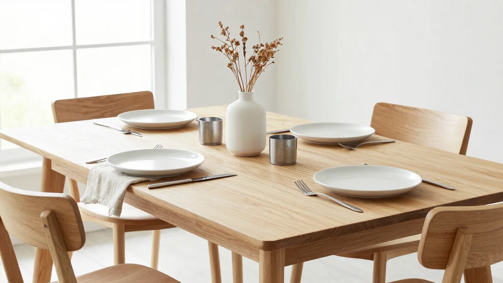 10 Minimalist Table Decor Ideas for a Clean Balanced Look
