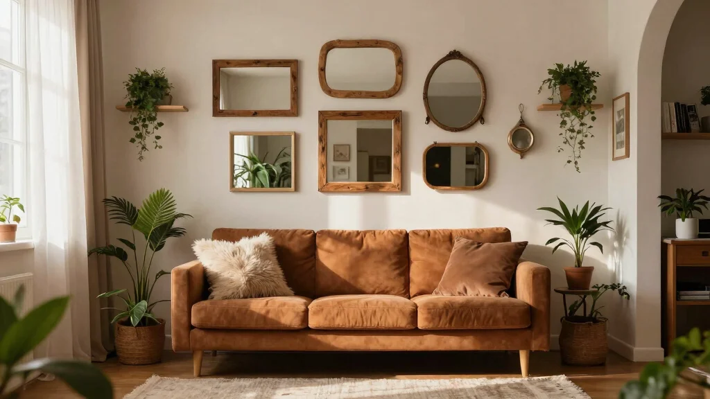 10 Mirror Wall Disguise Ideas for a More Balanced Living Space