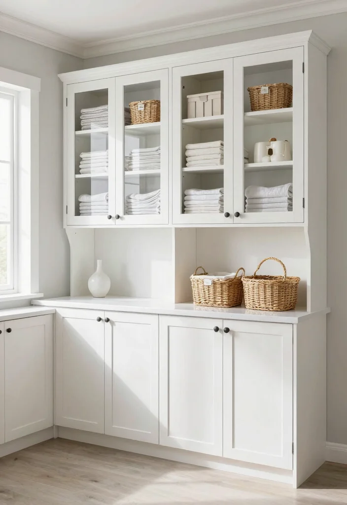 10 Utility Room Shelving Ideas for Smarter Space Saving Storage 23 10 Utility Room Shelving Ideas for Smarter Space Saving Storage - 3. Built-In Cabinets for Maximum Storage 1