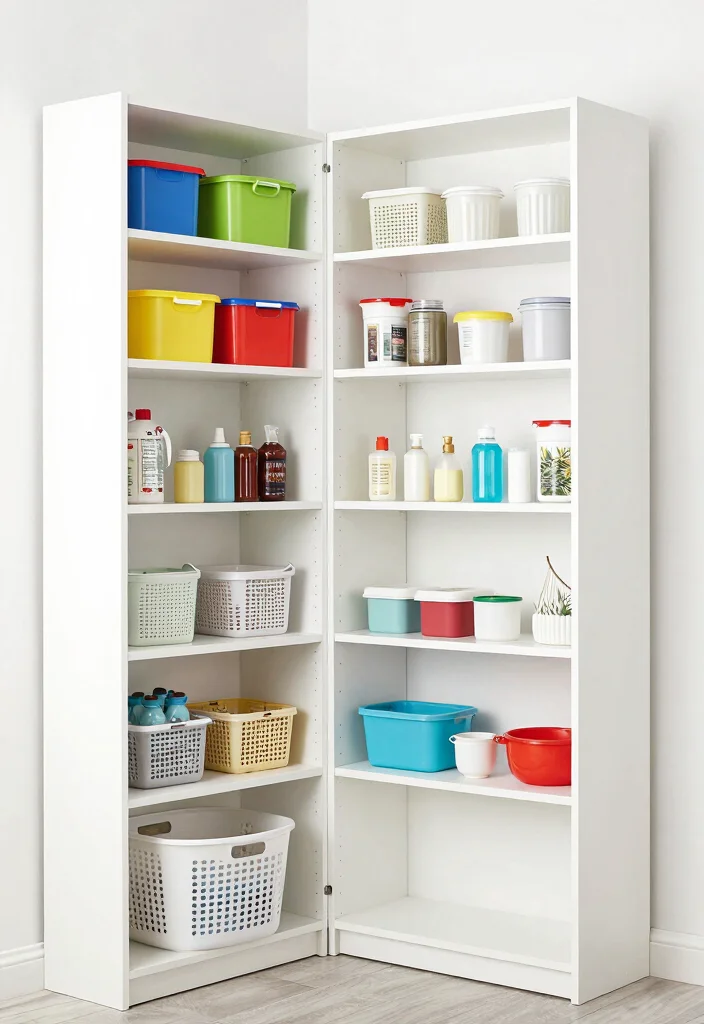 10 Utility Room Shelving Ideas for Smarter Space Saving Storage 34 10 Utility Room Shelving Ideas for Smarter Space Saving Storage - 4. Open Shelving for Easy Access 1