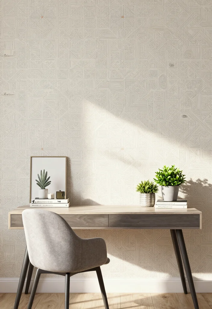 12 Accent Wall Decor Ideas for Instant Visual Interest - 5. Stenciled Patterns 1