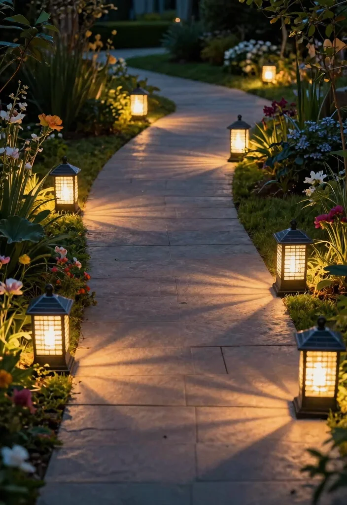 12 Backyard Lighting Ideas for a Warm Inviting Atmosphere 12 12 Backyard Lighting Ideas for a Warm Inviting Atmosphere - 2. Eco-Friendly Solar Lanterns 1