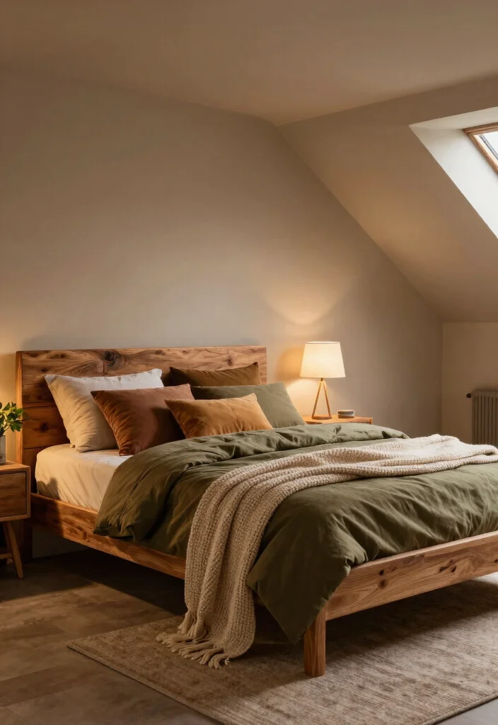 12 Basement Bedroom Ideas for a Cozy Inviting Space - 1. Warm Color Palette 1