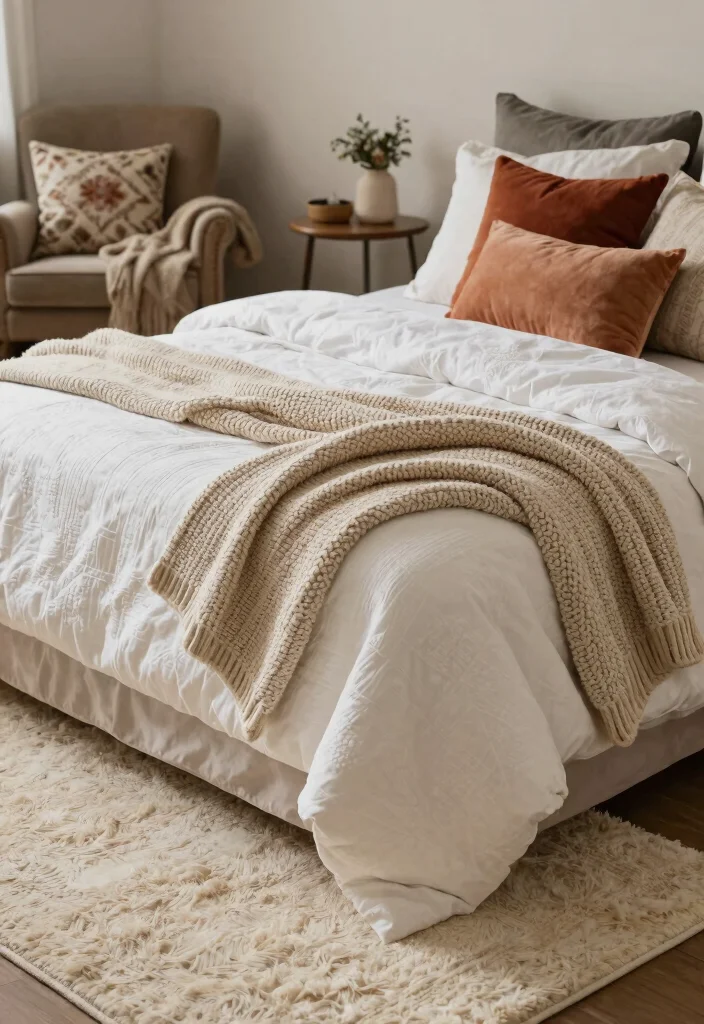 12 Basement Bedroom Ideas for a Cozy Inviting Space - 2. Cozy Textiles 1