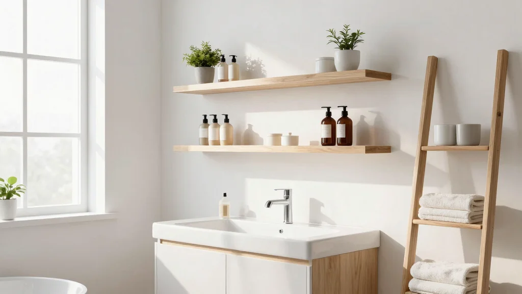 12 Bathroom Shelving Ideas for Smart Organized Storage