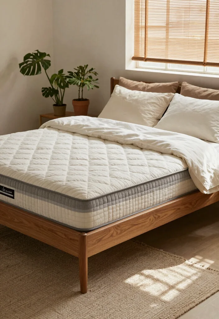 12 Bedroom Bed Ideas for Better Comfort and Design - 4. Eco-Friendly Mattress Options 1
