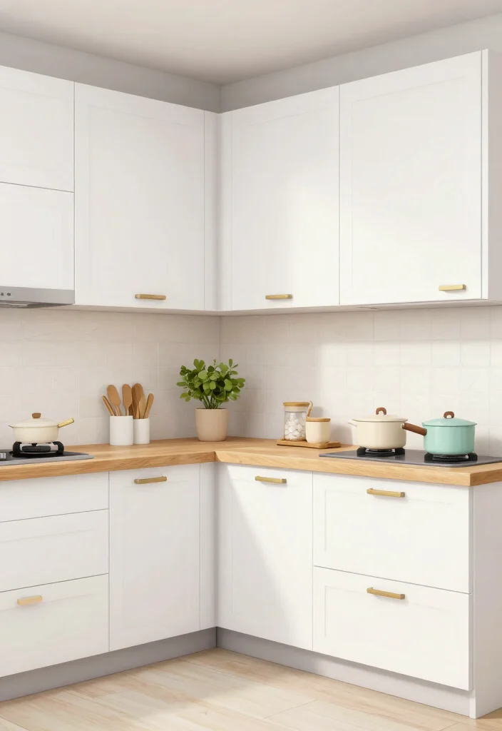 12 Bloxburg Kitchen Ideas for Cute Functional Builds - 11. Timeless White Kitchens 1