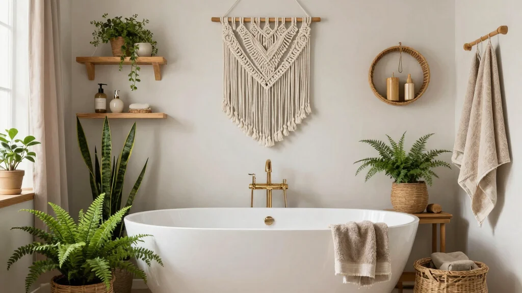 12 Boho Bathroom Ideas for a Relaxed Natural Vibe