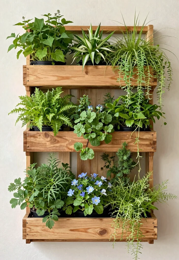 12 Budget Friendly Yard Ideas for a Simple Beautiful Upgrade - 10. Create a Vertical Garden 1