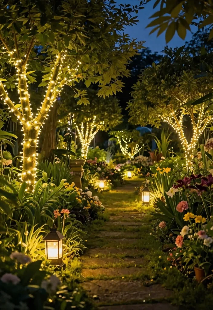 12 Budget Friendly Yard Ideas for a Simple Beautiful Upgrade - 5. Install Solar Garden Lights 1