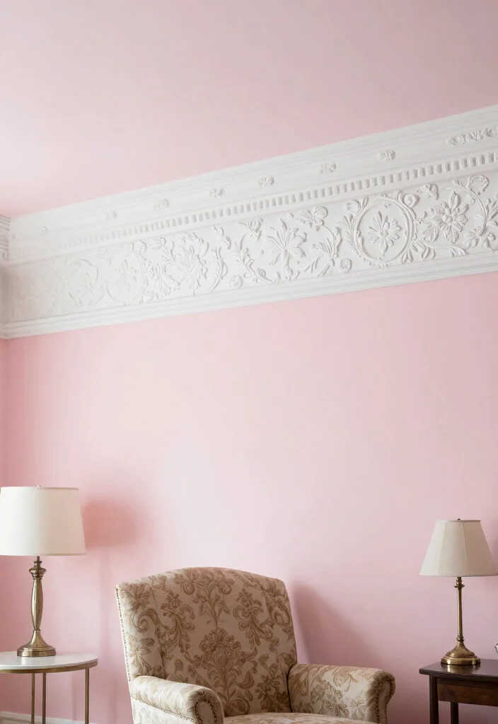 12 Decorative Trim Ideas That Add Depth and Character to Walls 1 12 Decorative Trim Ideas That Add Depth and Character to Walls - 1. Crown Molding: Elevating Elegance 1