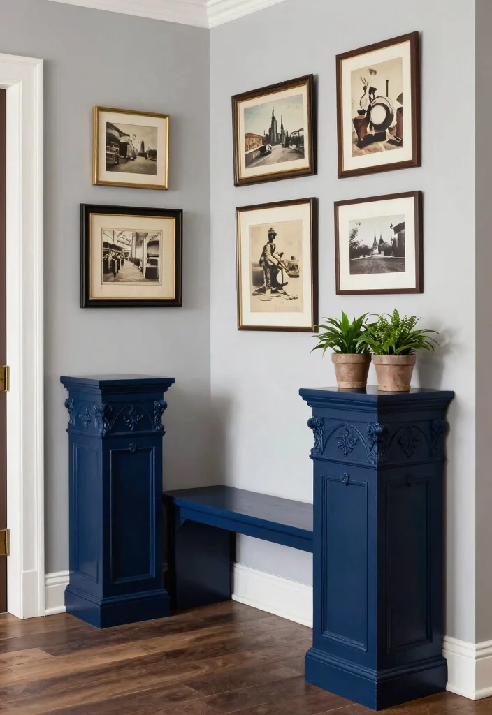 12 Decorative Trim Ideas That Add Depth and Character to Walls 56 12 Decorative Trim Ideas That Add Depth and Character to Walls - 6. Decorative Plinths: Grounding Elegance 1