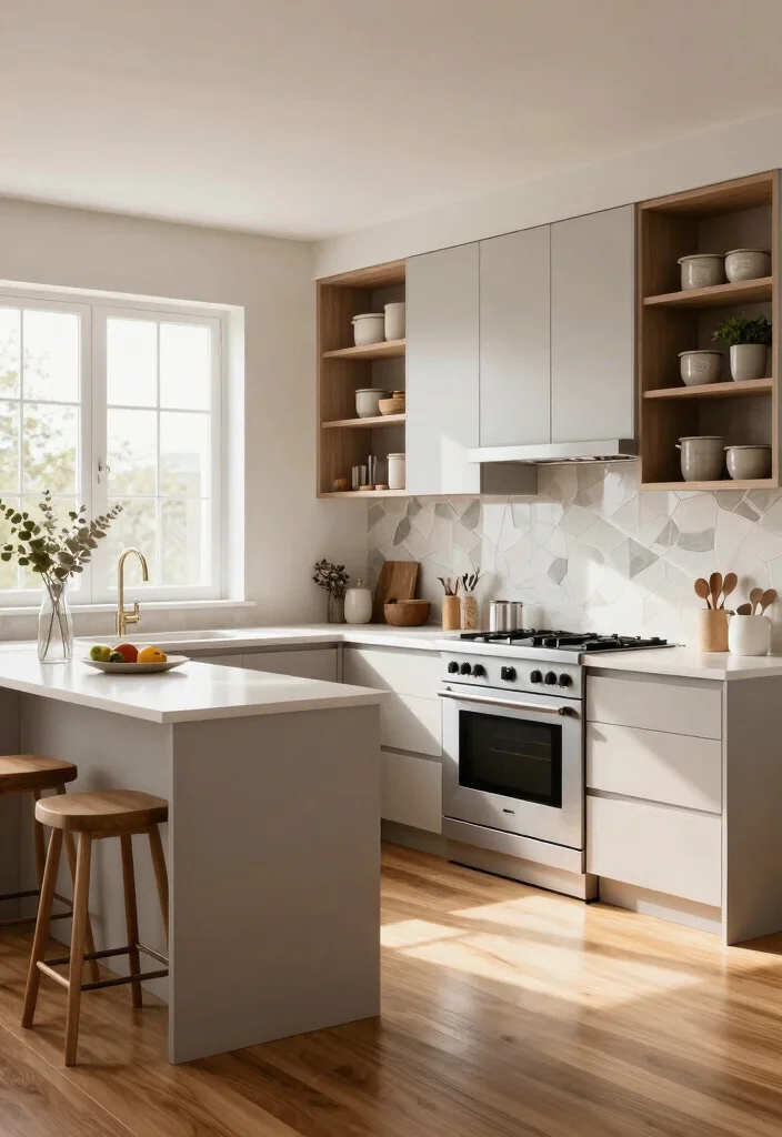 12 Ideas for Kitchen Layouts That Improve Daily Function 1 12 Ideas for Kitchen Layouts That Improve Daily Function - 1. L-Shaped Layout for Efficiency 1