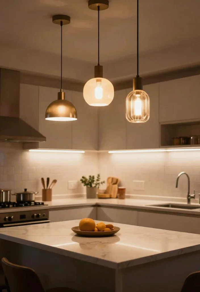 12 Ideas for Kitchen Layouts That Improve Daily Function 122 12 Ideas for Kitchen Layouts That Improve Daily Function - 12. The Importance of Lighting for Ambiance 1